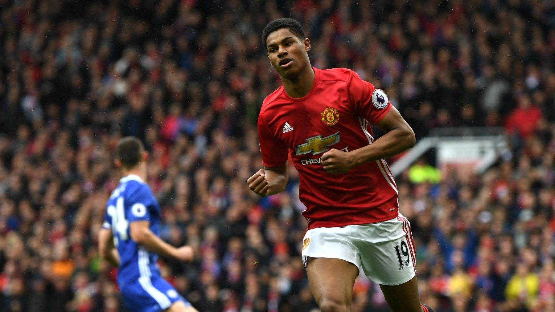 Marcus Rashford Manchester United, 1800x1013 900p, Laptop