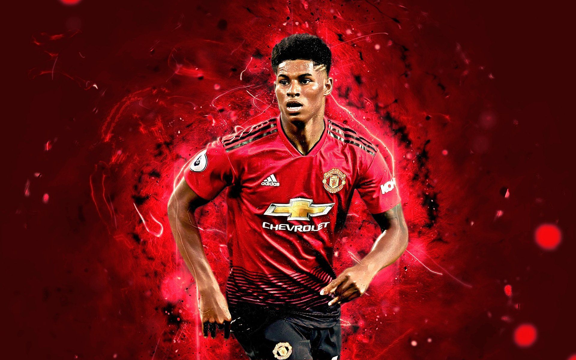Marcus Rashford Manchester United, Premier League, 1920x1200 Full HD+, Desktop