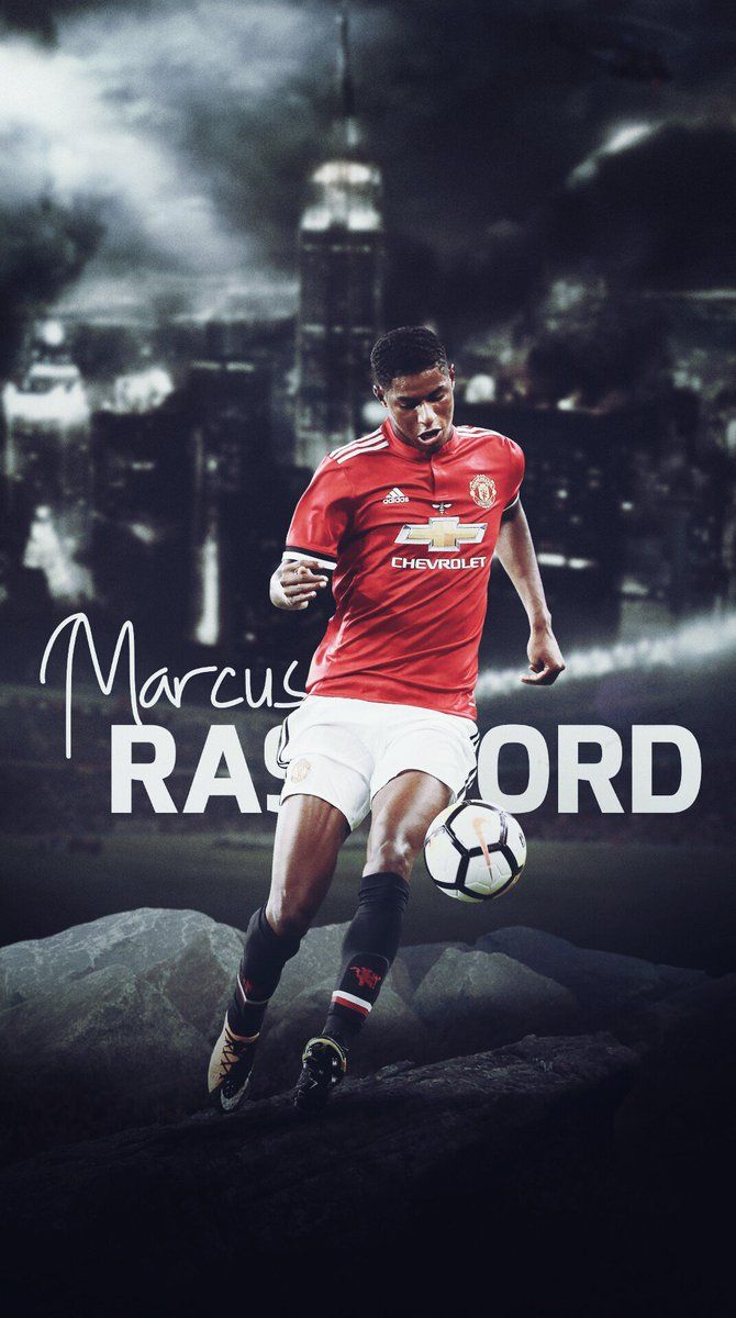 Marcus Rashford Manchester United, 670x1200 Full HD Verticale, iPhone