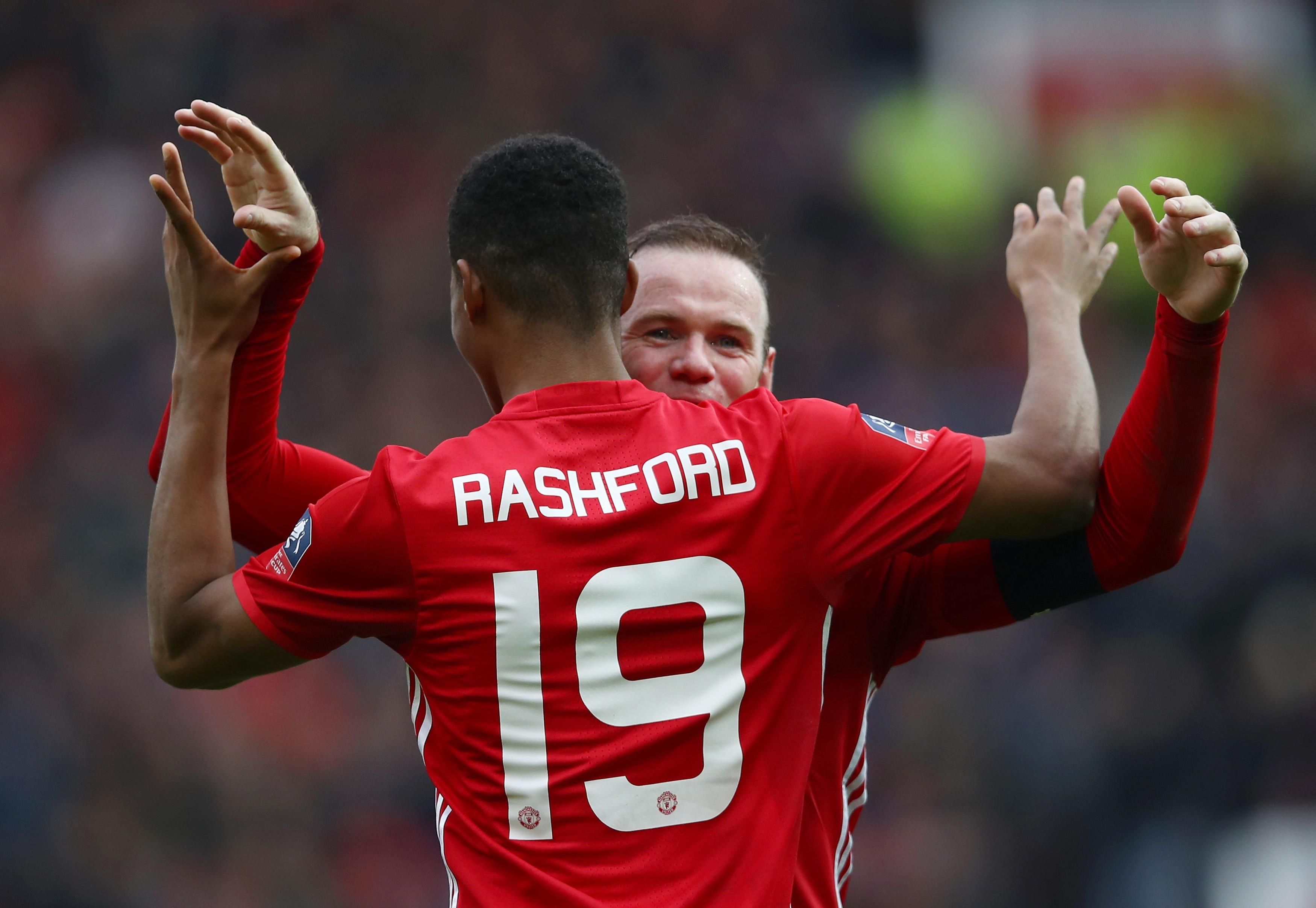 Rashford Manchester United calcio, 3500x2415 2K, Desktop