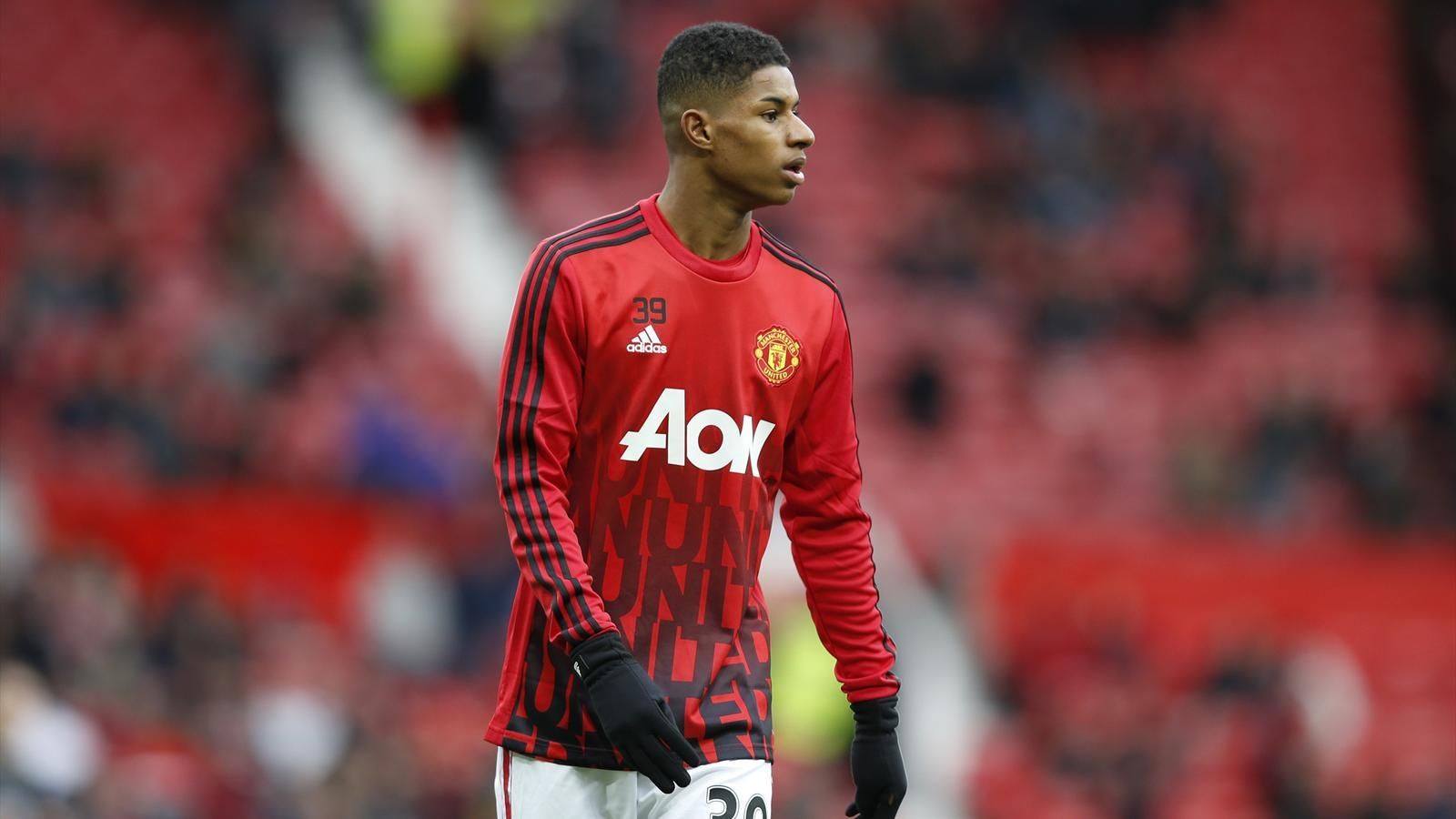 Calciatore Manchester United campo, 1600x900 HD, PC