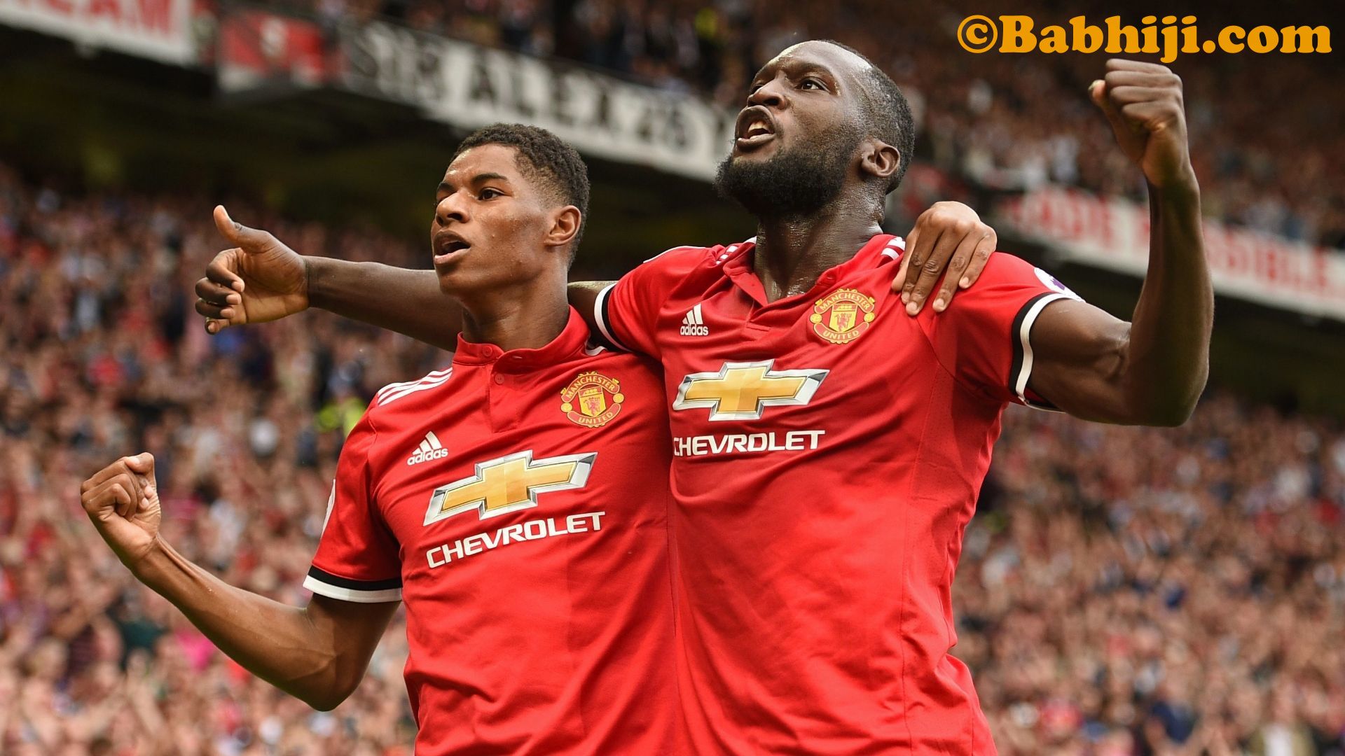 Calciatori Manchester United esultano, 1920x1080 Full HD, Laptop