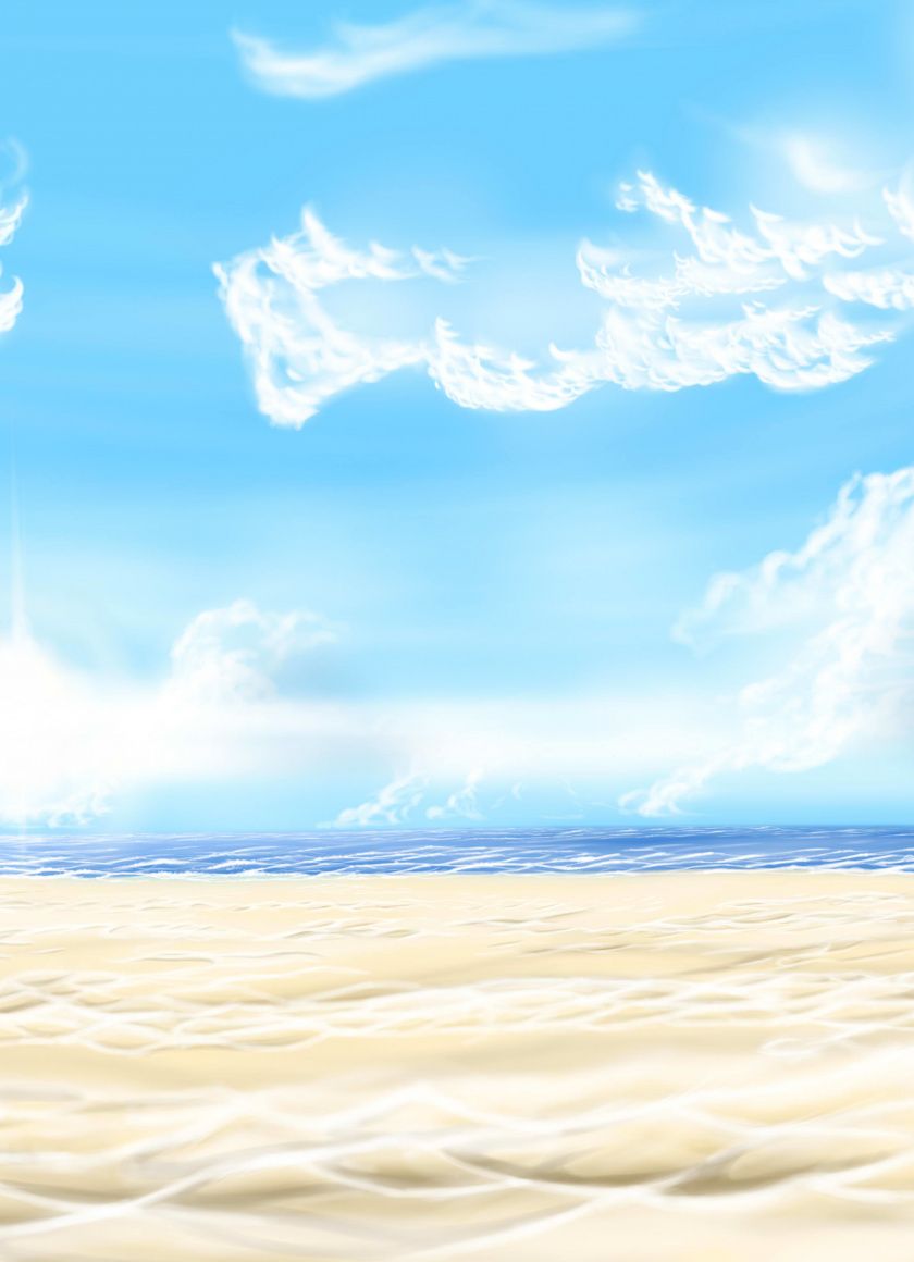 Personaggio anime su riflesso d'acqua, 1366x768 HD, Desktop