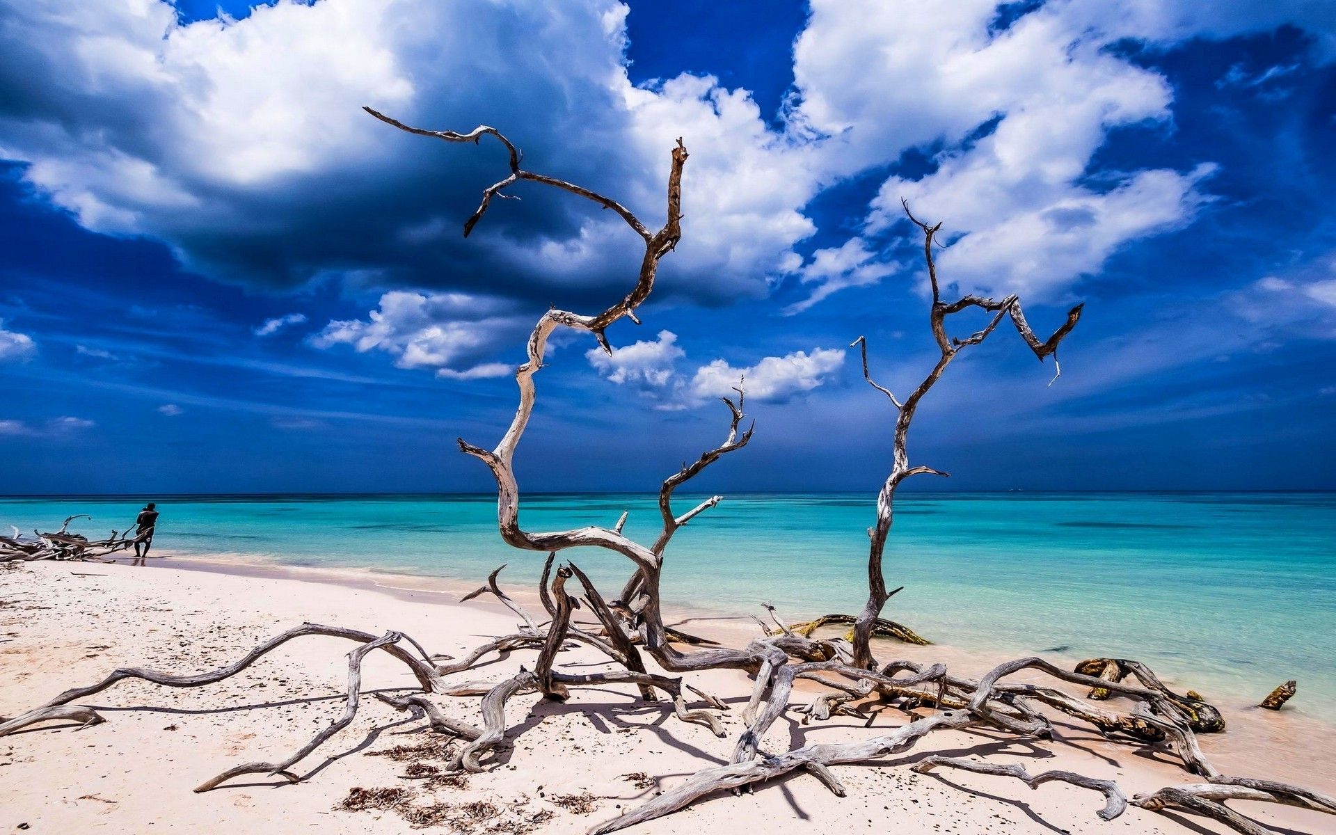 Ragazza anime spiaggia mare, 1920x1080 Full HD, PC