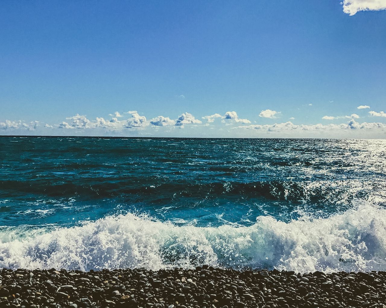 Onde del mare su spiaggia, 1280x1024 HD, Desktop
