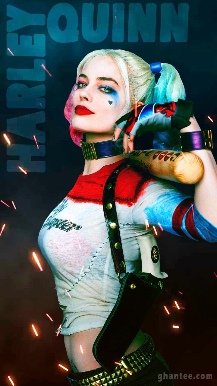 Harley Quinn allo specchio, 3840x2160 4K Ultra HD, Monitor 4K