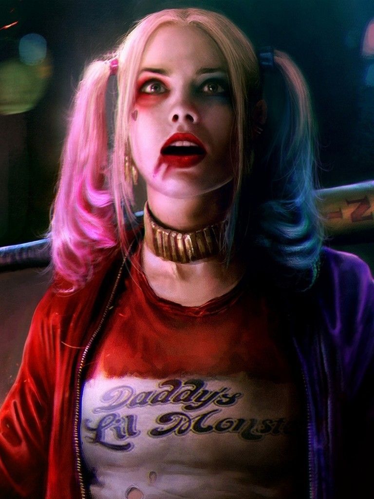 Harley Quinn Suicide Squad, 768x1024 Verticale, Xiaomi