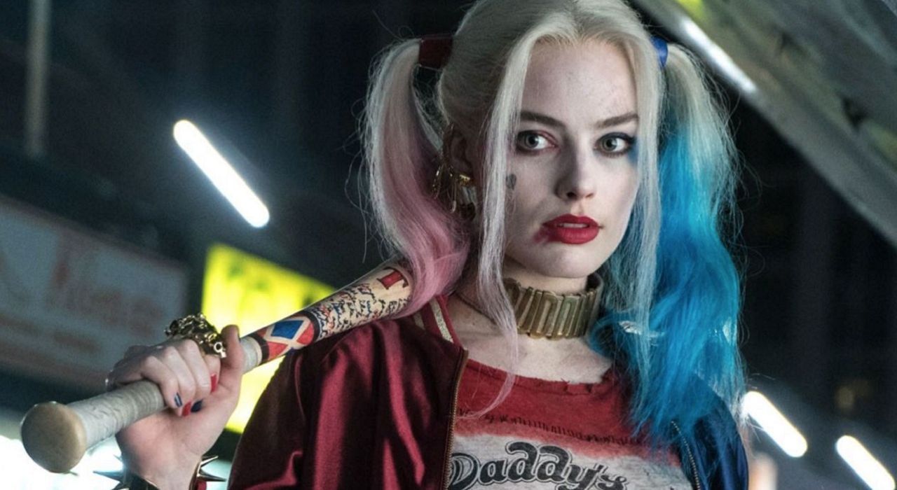 Harley Quinn con mazza da baseball, 1280x700 HD, Desktop