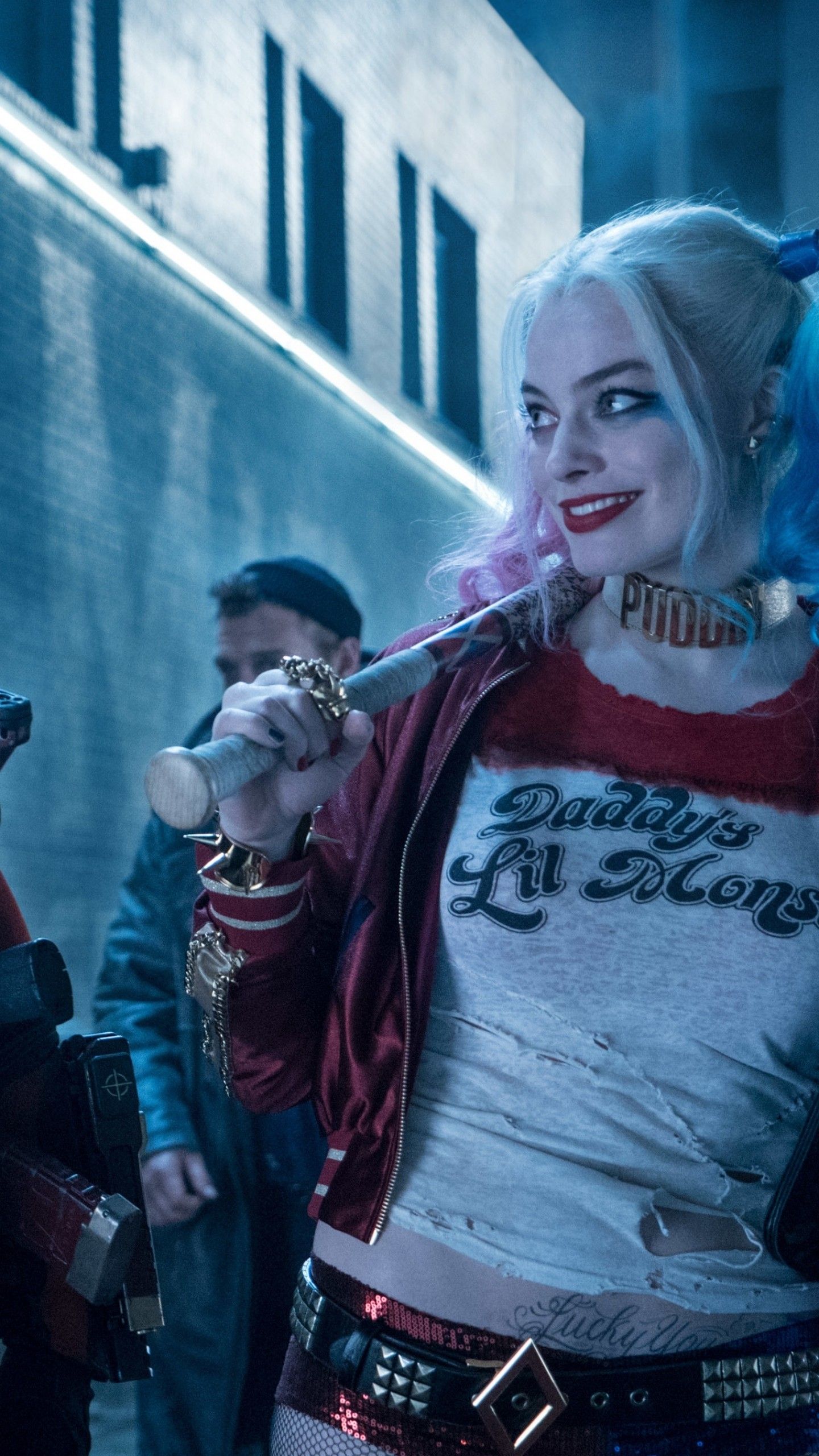 Harley Quinn con mazza da baseball, 1920x1080 1080p, PC