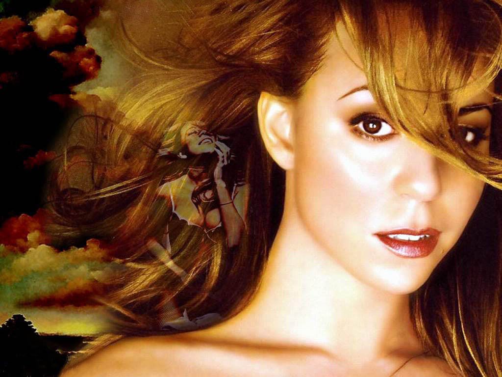 Mariah Carey ritratto farfalla, 1024x768 HD, Desktop