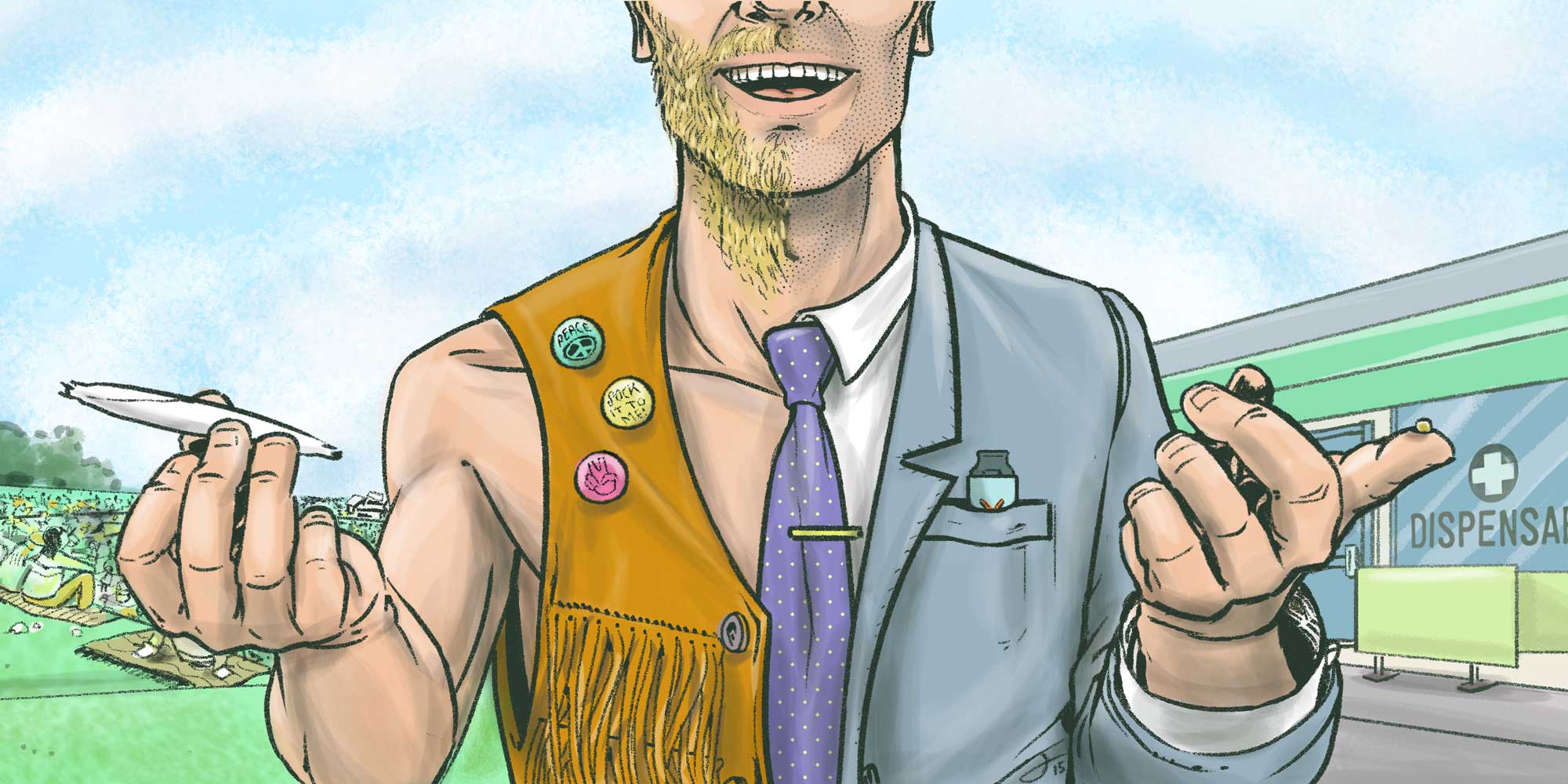 di Marijuana in Stile Cartoon, 1080x1349 Full HD Verticale, Smartphone