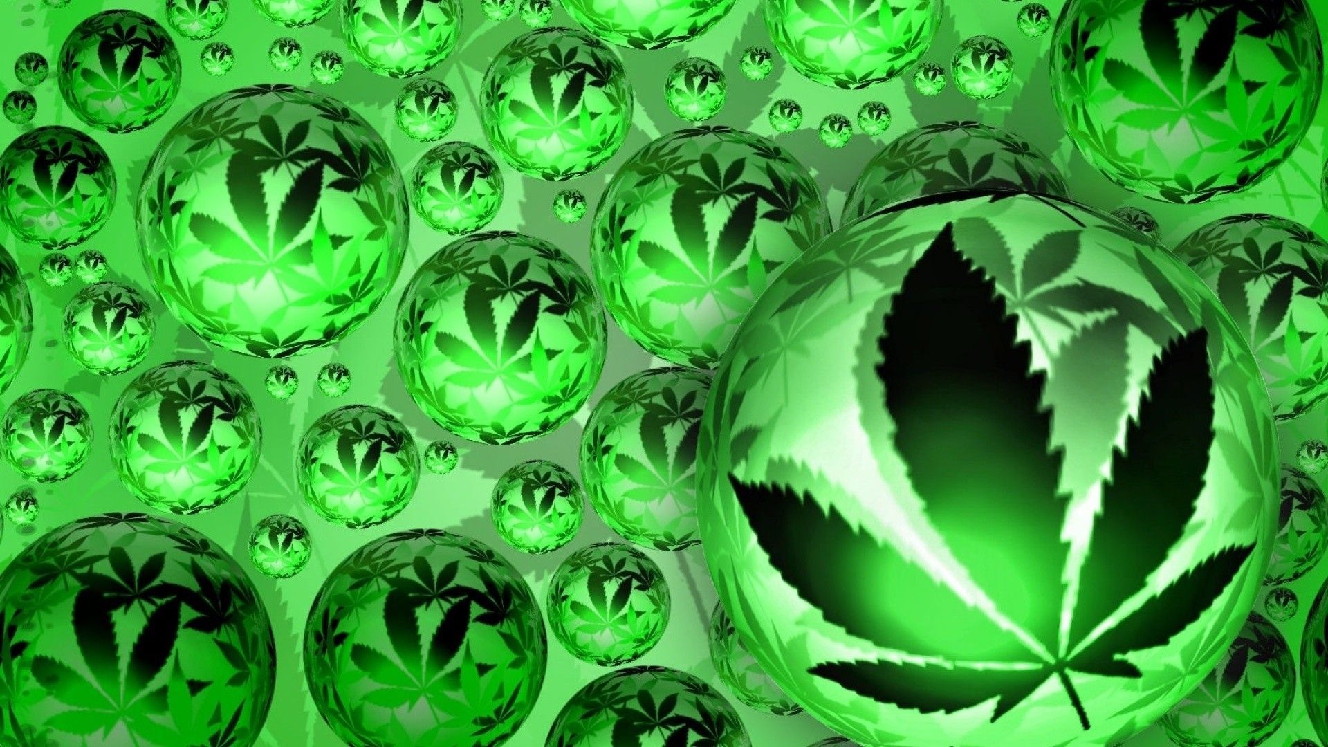 di Marijuana in Stile Cartoon, 1920x1200 Full HD+, Desktop