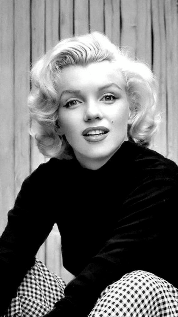 Marilyn Monroe bianco e nero, 719x1280 Verticale, iPhone Plus