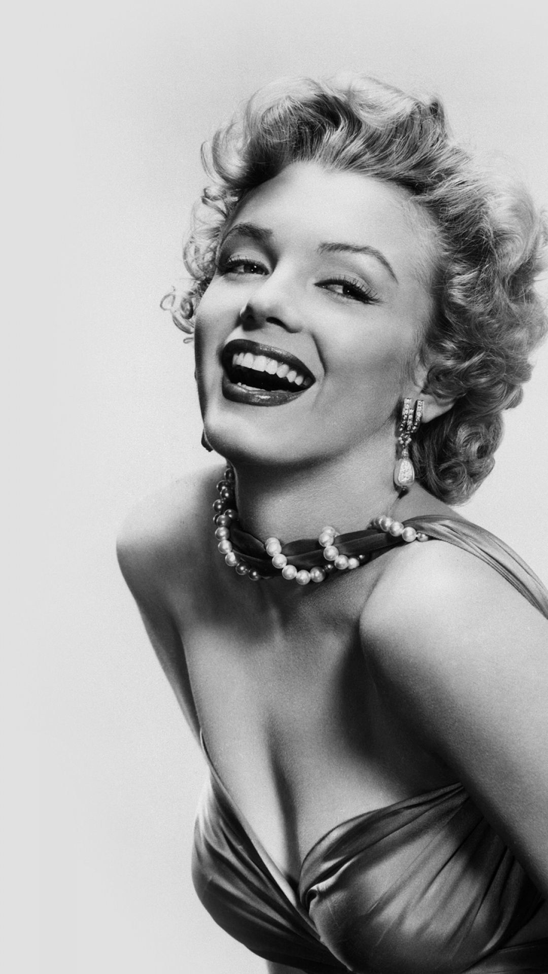 Marilyn Monroe bianco e nero, 1080x1920 Verticale, iPhone Pro
