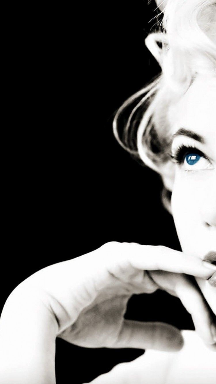 Marilyn Monroe bianco e nero, 750x1334 Full HD Verticale, iPhone