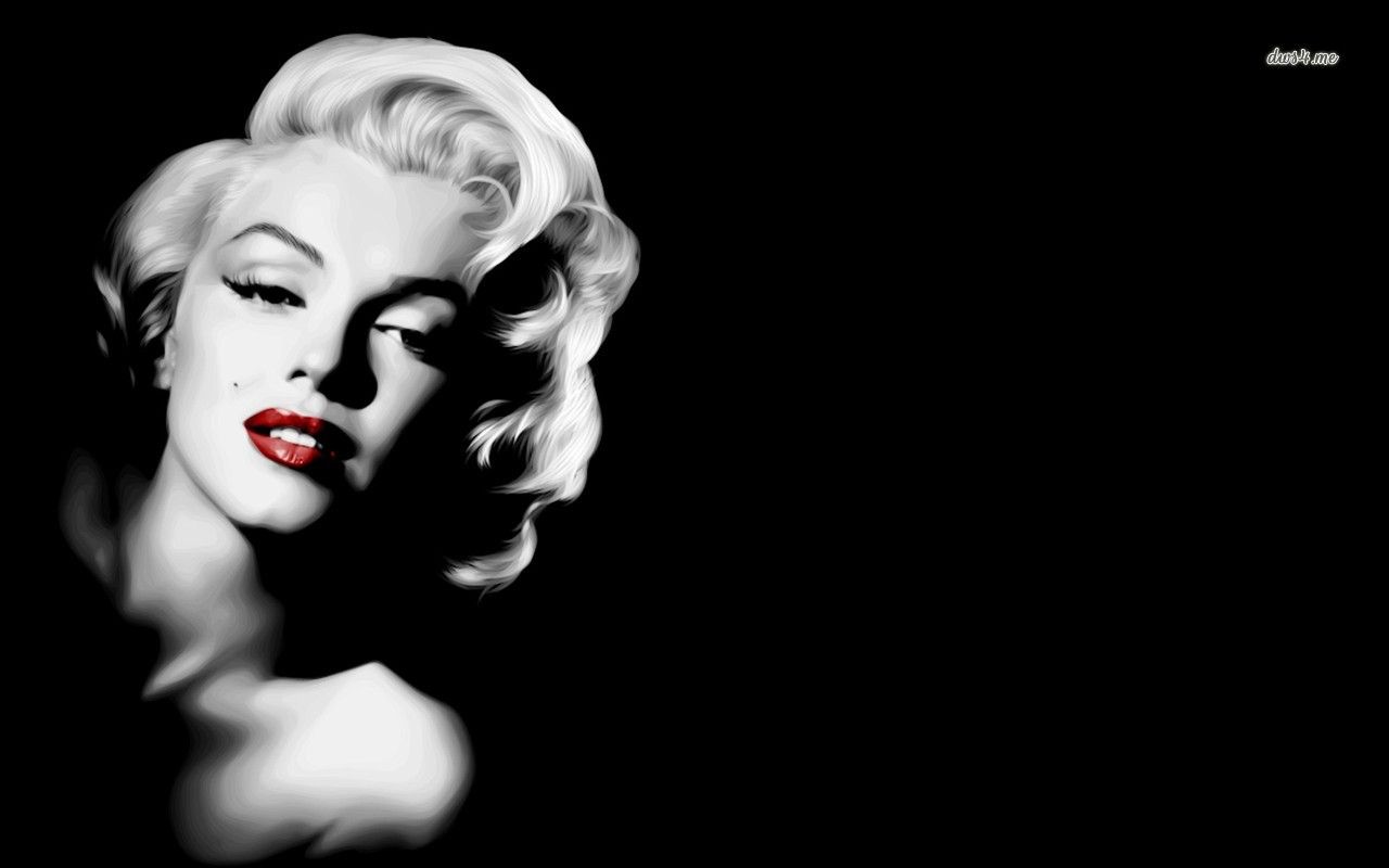 Marilyn Monroe bianco e nero, 1280x800 HD, Desktop