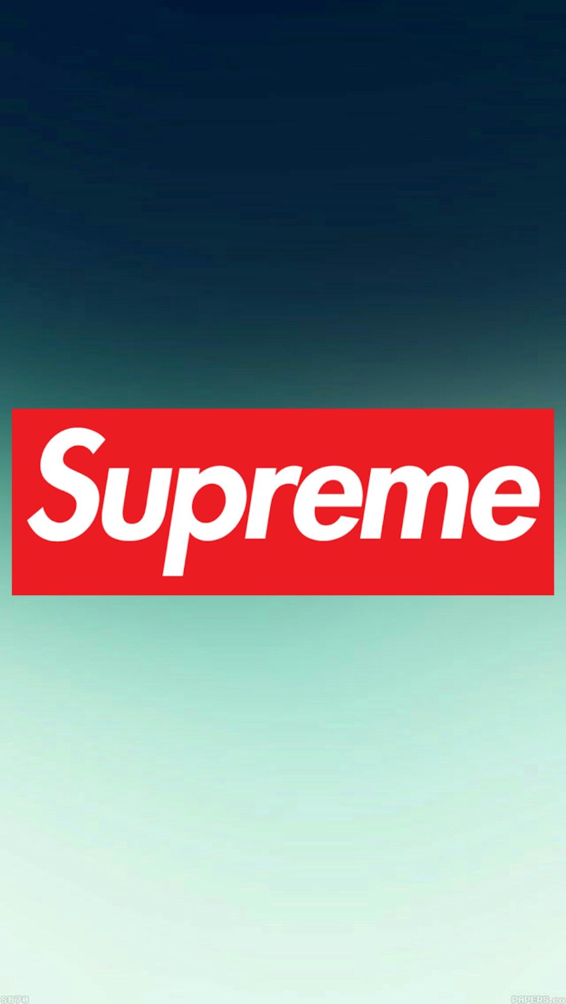 Logo Supreme sfondo gradiente, streetwear, 1107x1965 Verticale, iPhone Pro Max