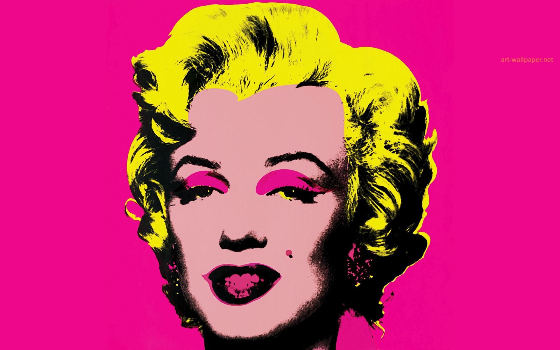 Marilyn Monroe pop art rosa, 1920x1200 Full HD+, Laptop