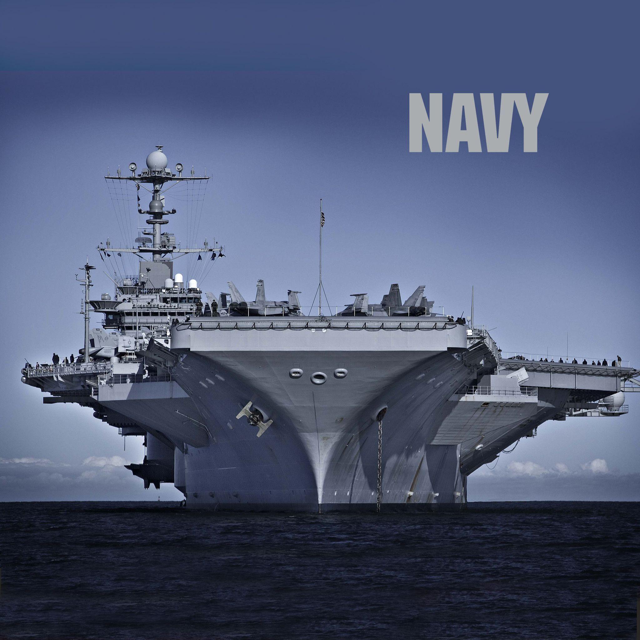 Portaerei militare Navy blu, 2048x2048 Hi-Res, Desktop