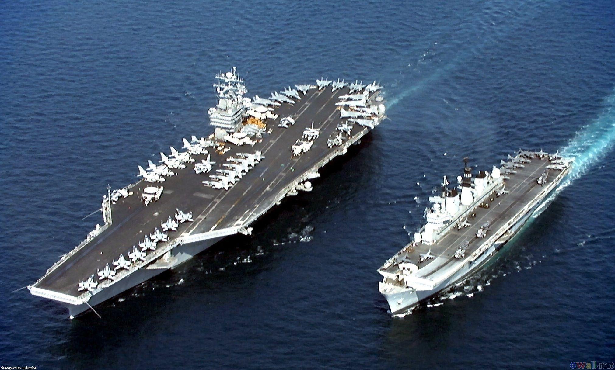 Portaerei e nave militare Navy, 2021x1217 2K, Desktop