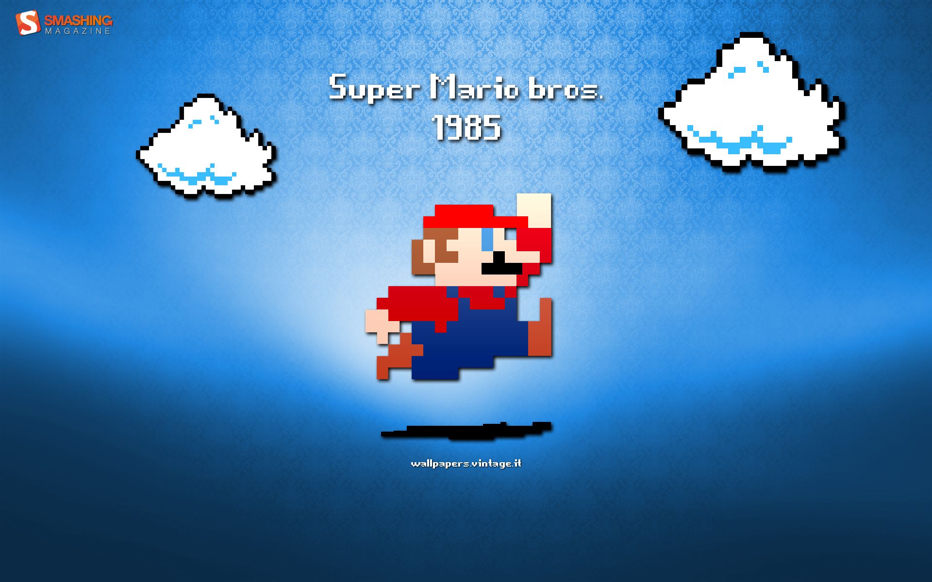 Super Mario Bros pixel art, 1920x1200 Full HD+ WUXGA, Desktop