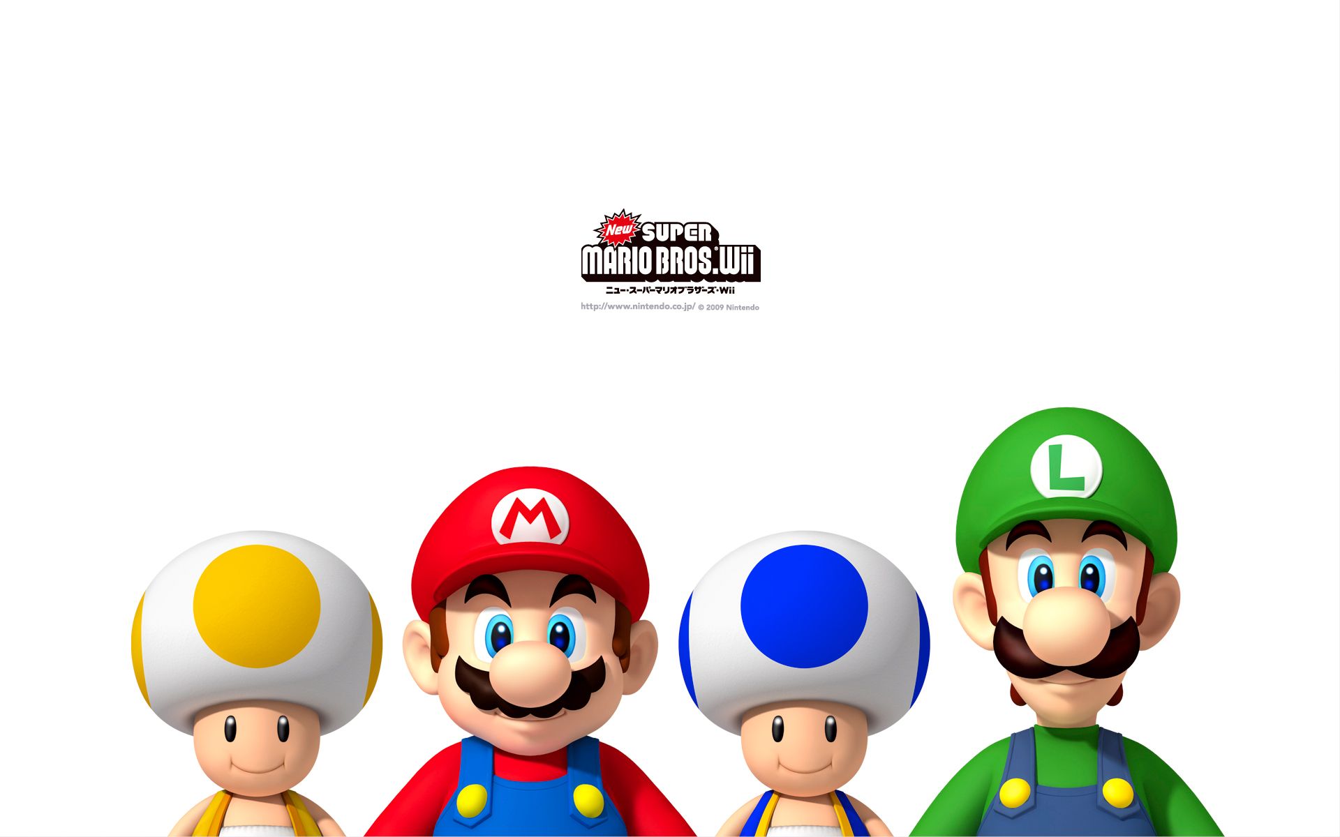 Mario, Luigi, Toad personaggi, 1920x1200 WUXGA, PC Desktop