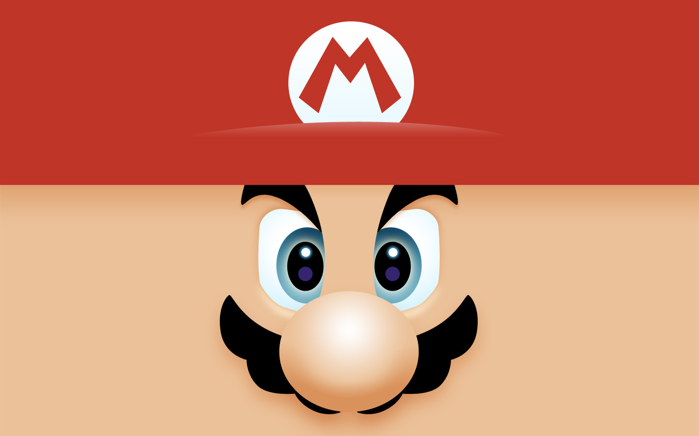 Volto di Mario con cappello, 1440x900 HD, Desktop