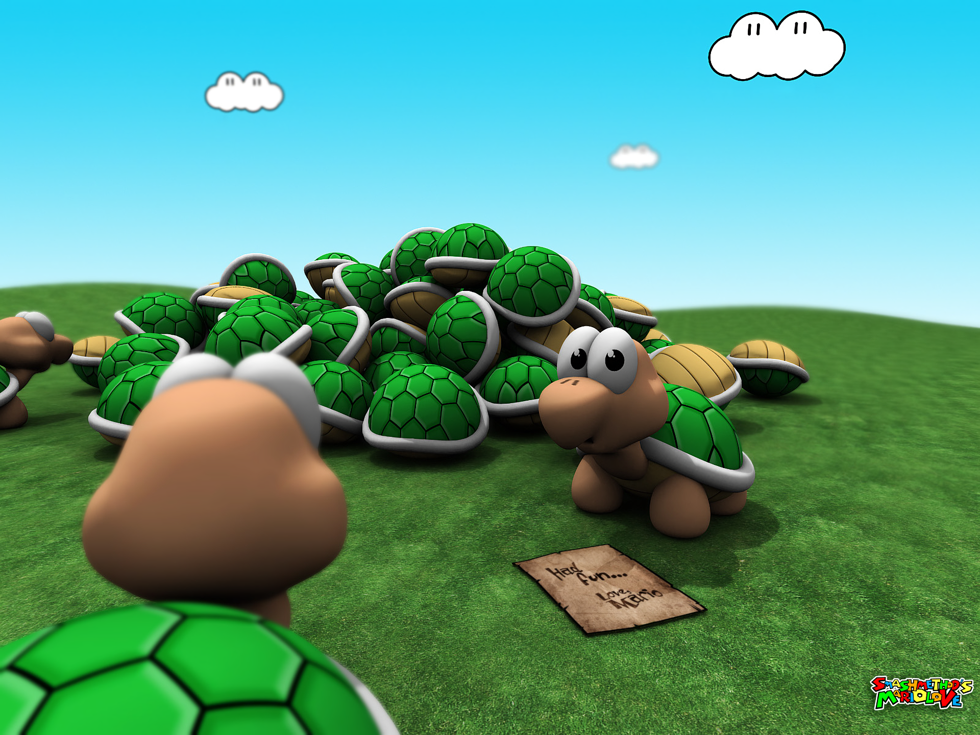 Koopa Troopas Mario Bros, 1920x1440 Full HD+, PC