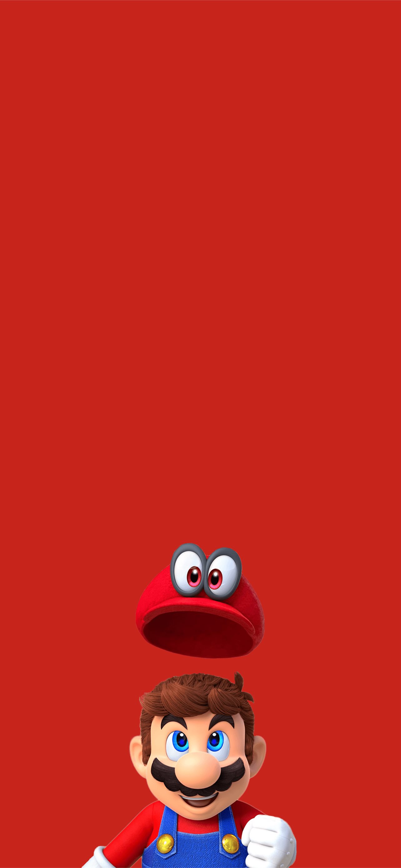 Mario con cappello Cappy, Nintendo, 1284x2778 Verticale, Telefono