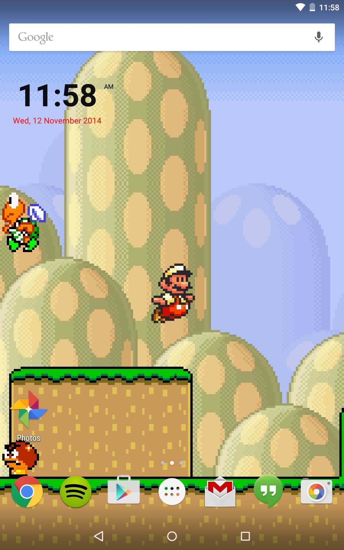 Mario retro salta colline, 1200x1920 Verticale, iPhone Plus