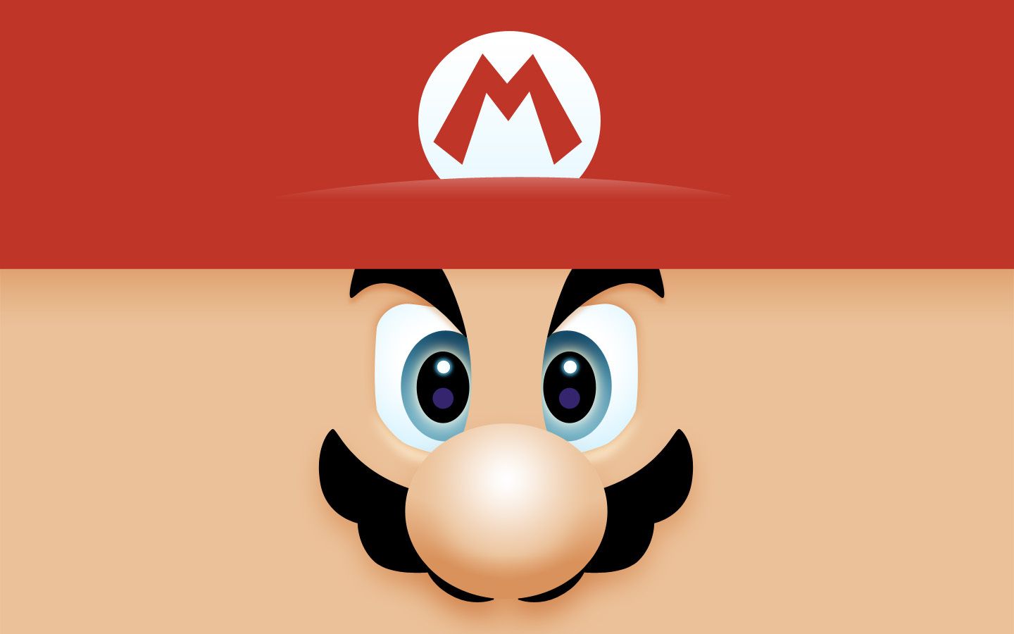 Viso di Mario con cappello, 1440x900 720p, Laptop