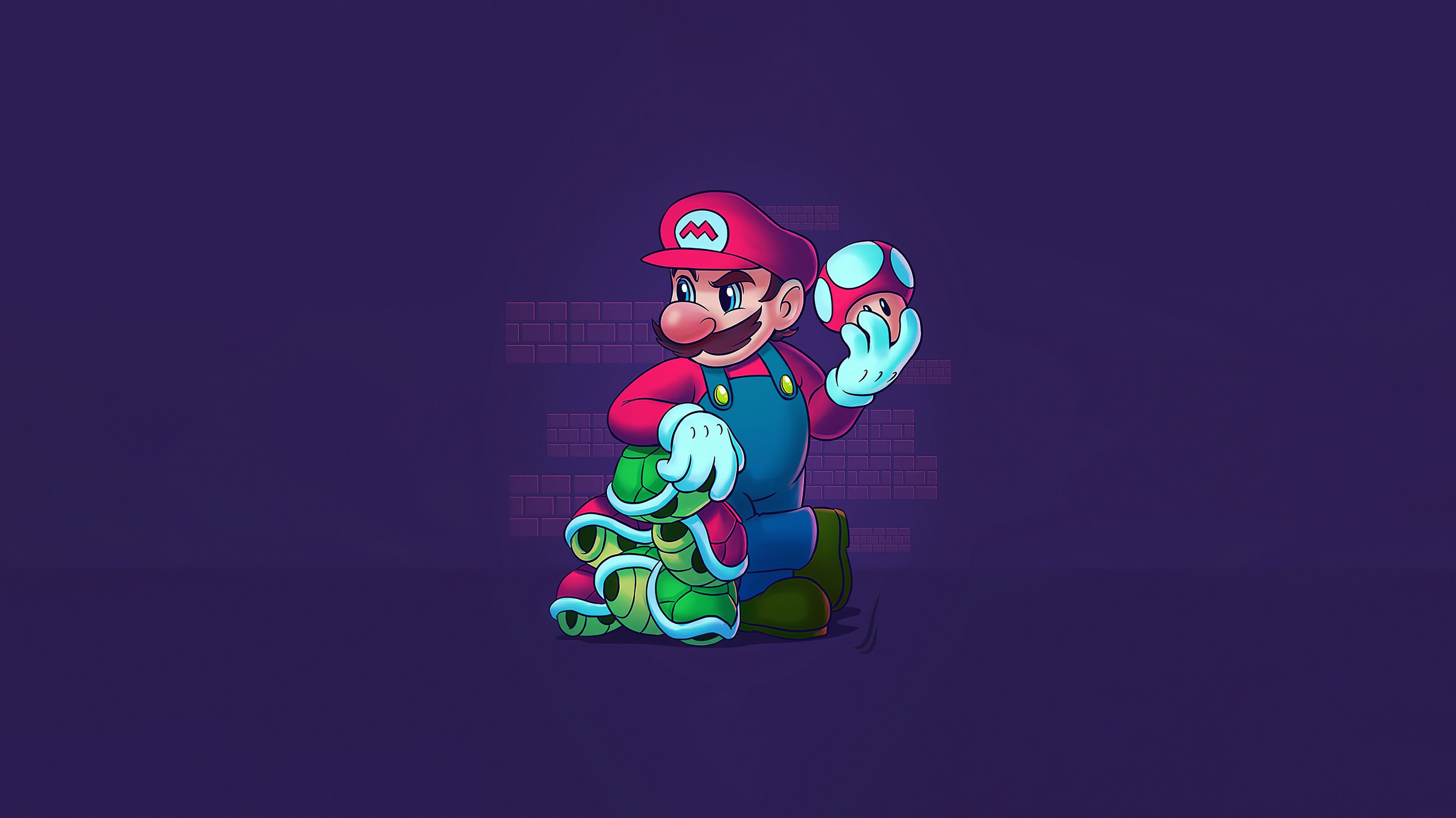 Mario e Yoshi Nintendo, idraulico, 3840x2160 4K Ultra HD, Monitor 4K