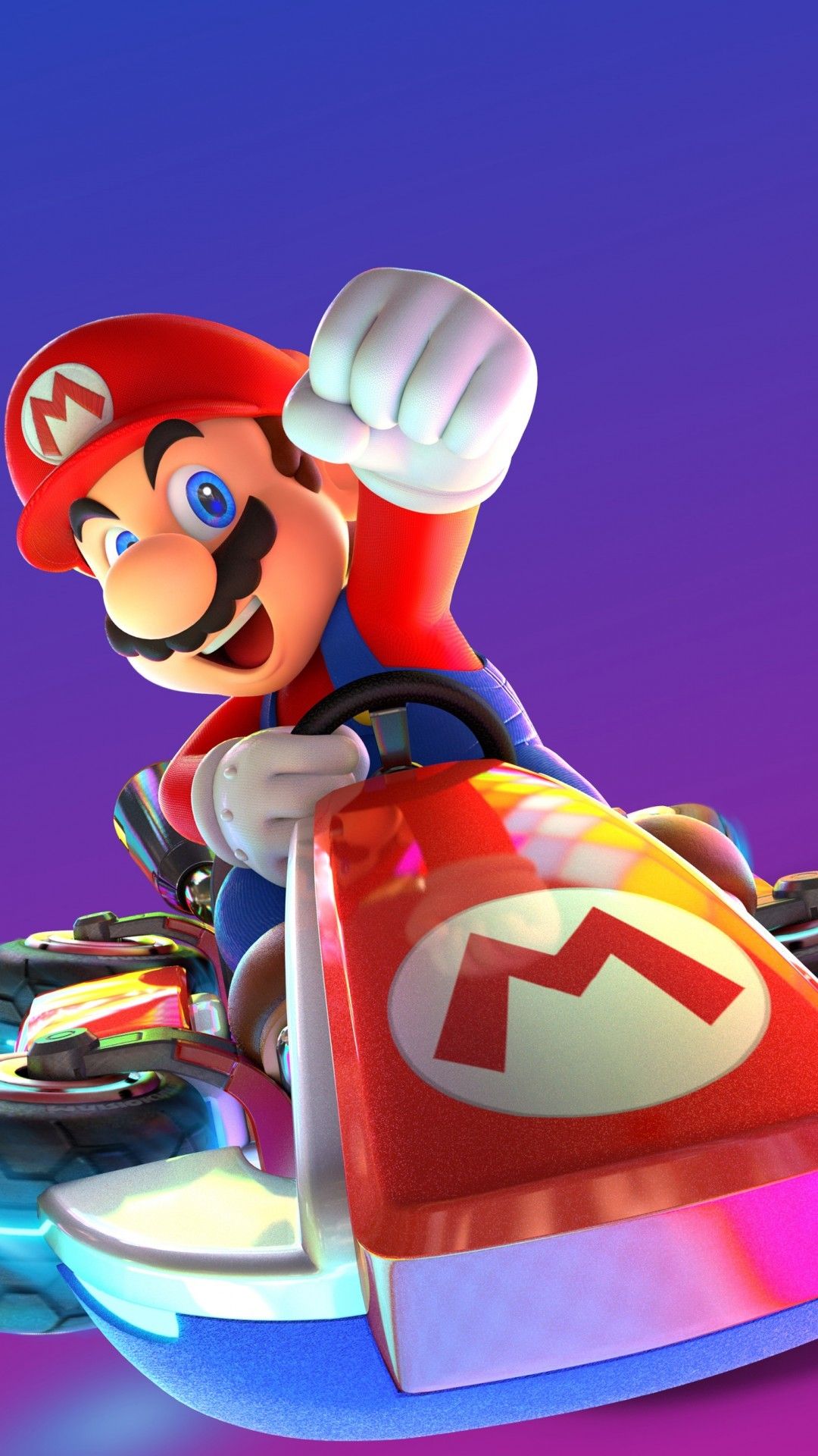 Mario su kart, Mario Kart, 1080x1920 Full HD Verticale, iPhone Pro Max