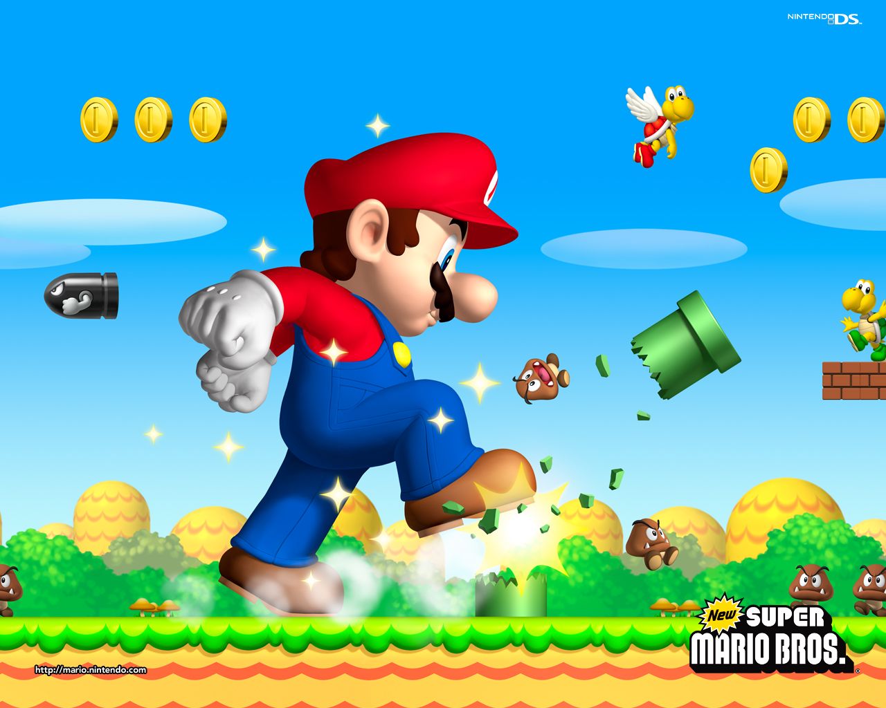 Super Mario Bros personaggio, 1280x1024 720p, PC