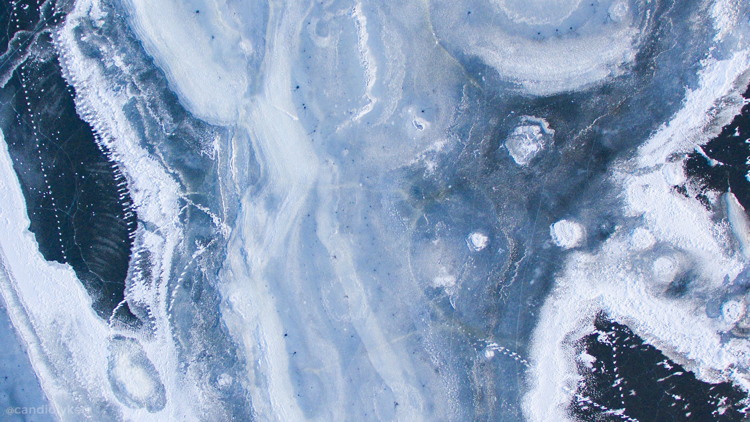 Texture marmo blu astratto, 2560x1440 1440p, Desktop