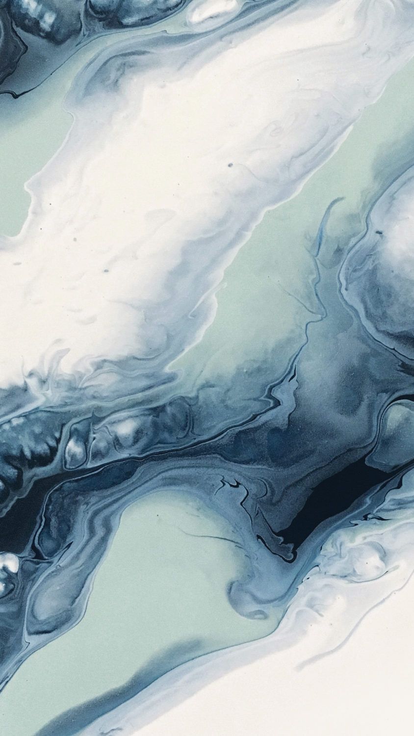 Marmo blu e verde acqua, 844x1500 Full HD Verticale, Smartphone