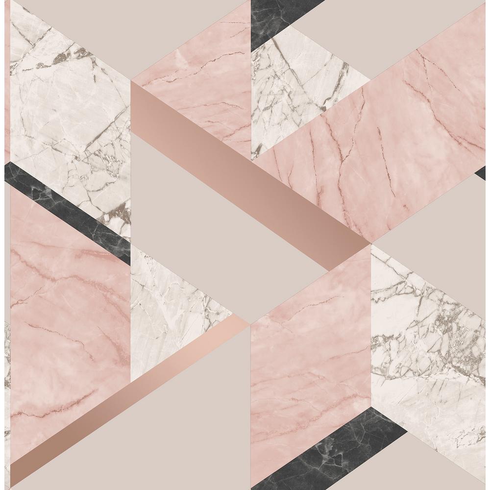 Marmo geometrico rosa nero, 1000x1000 HD, Laptop