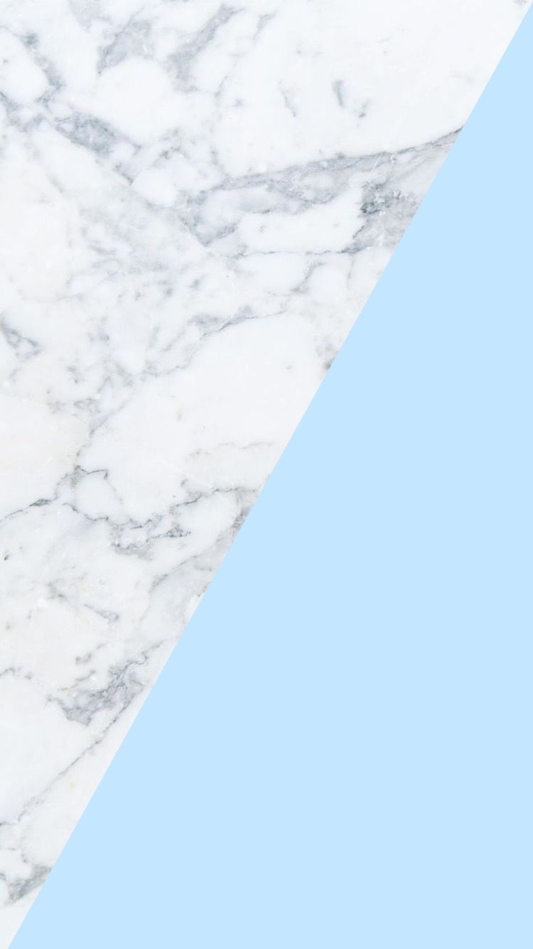 Marmo bianco e blu diagonale, 750x1334 Verticale, Mobile