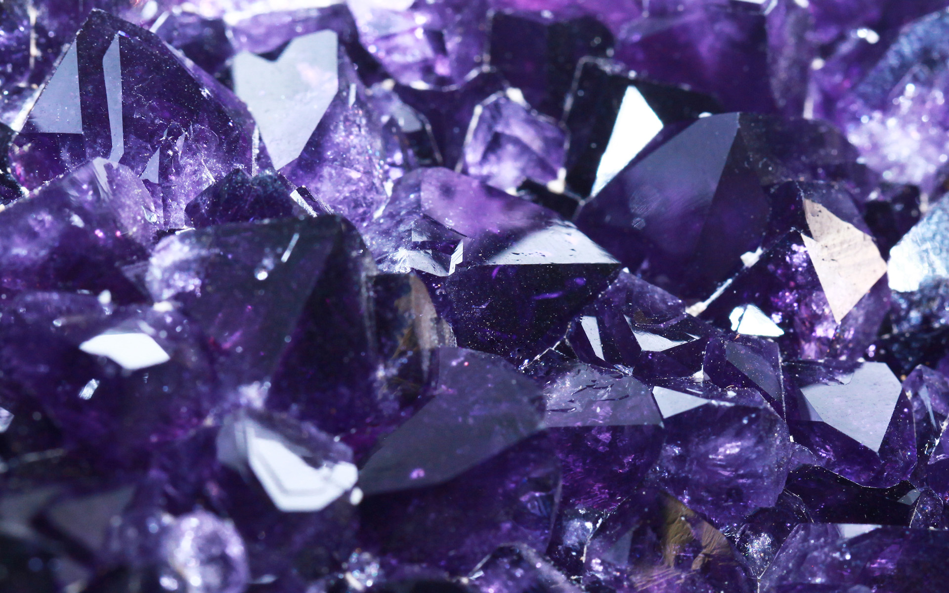 Cristalli di ametista viola, 1920x1200 Full HD+, PC