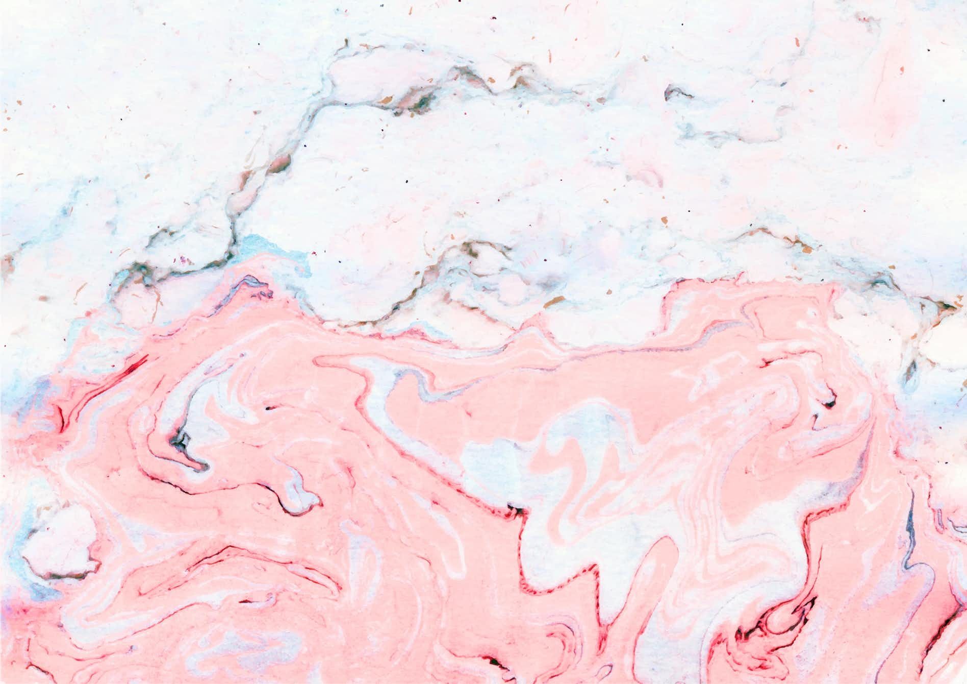 Marmo rosa e bianco astratto, 1896x1340 HD, Monitor Gaming
