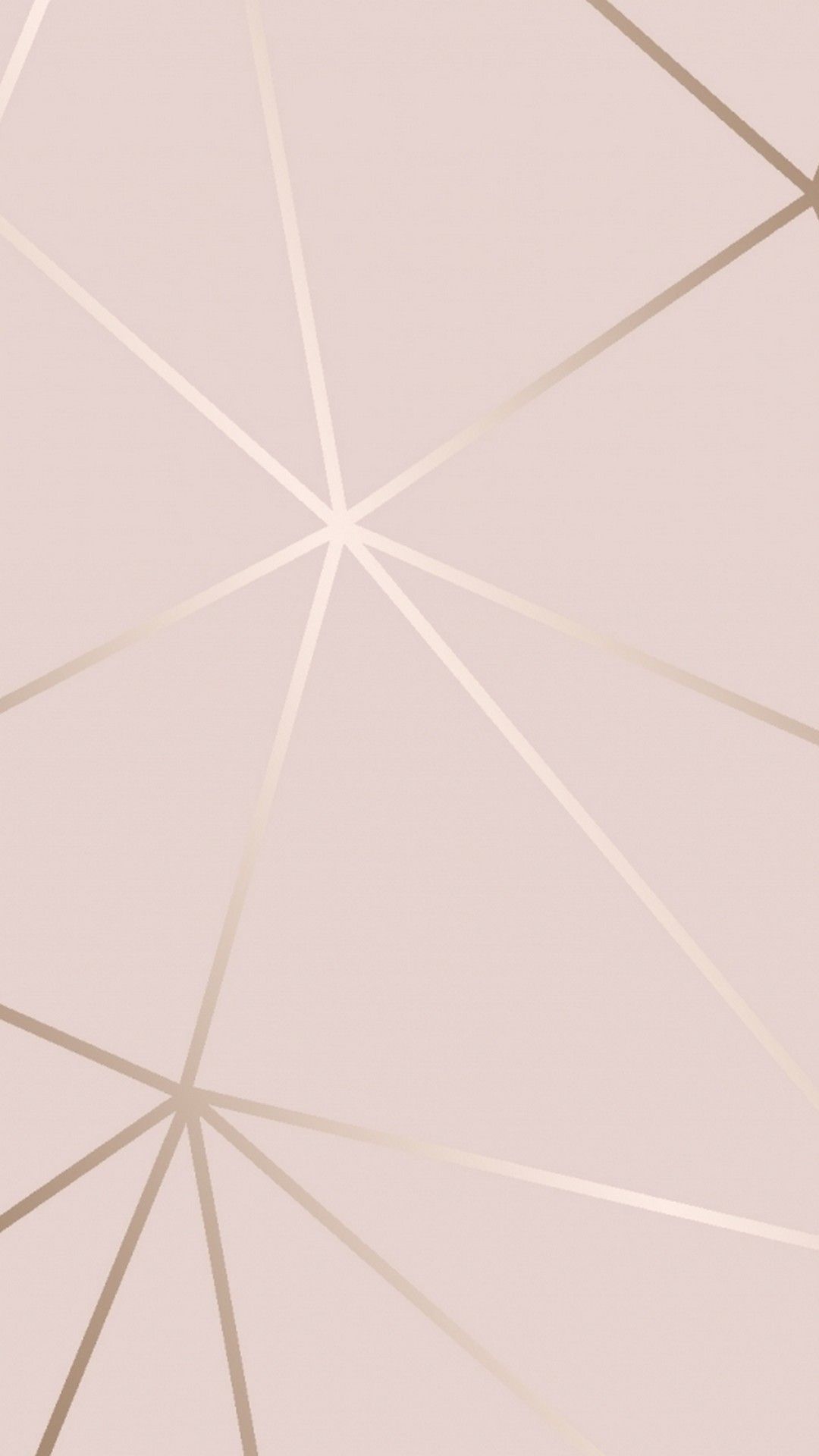 Linee geometriche oro rosa, 1080x1920 Verticale, iPhone