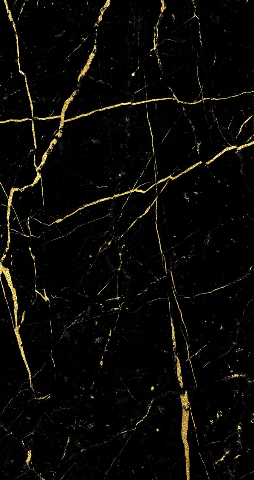 Marmo nero venature dorate, 852x1608 Full HD Verticale, iPhone Pro Max