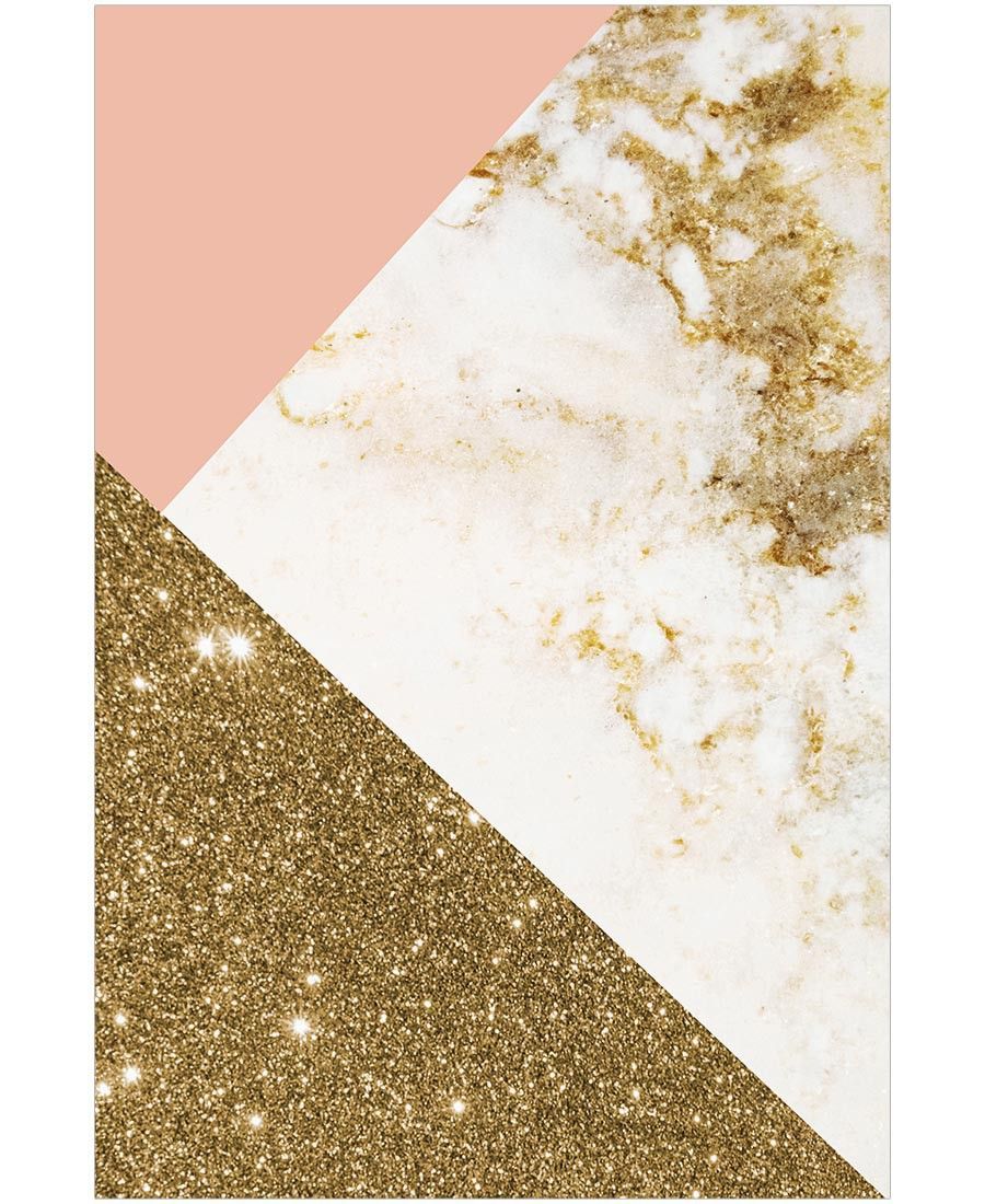 Marmo oro rosa glitter, 900x1100 Verticale, iPhone Air