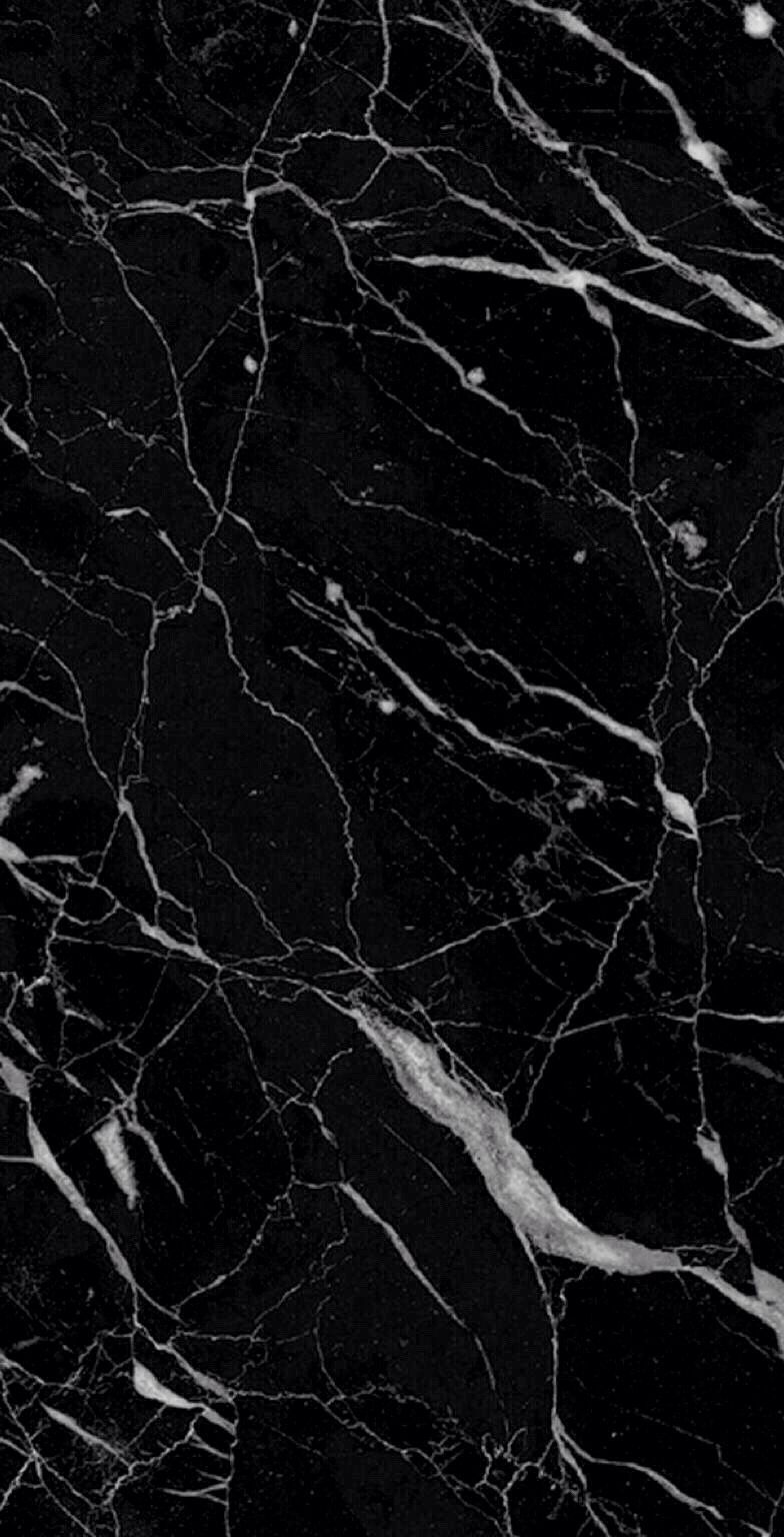 Marmo nero venature bianche, 784x1536 Verticale, iPhone Pro Max