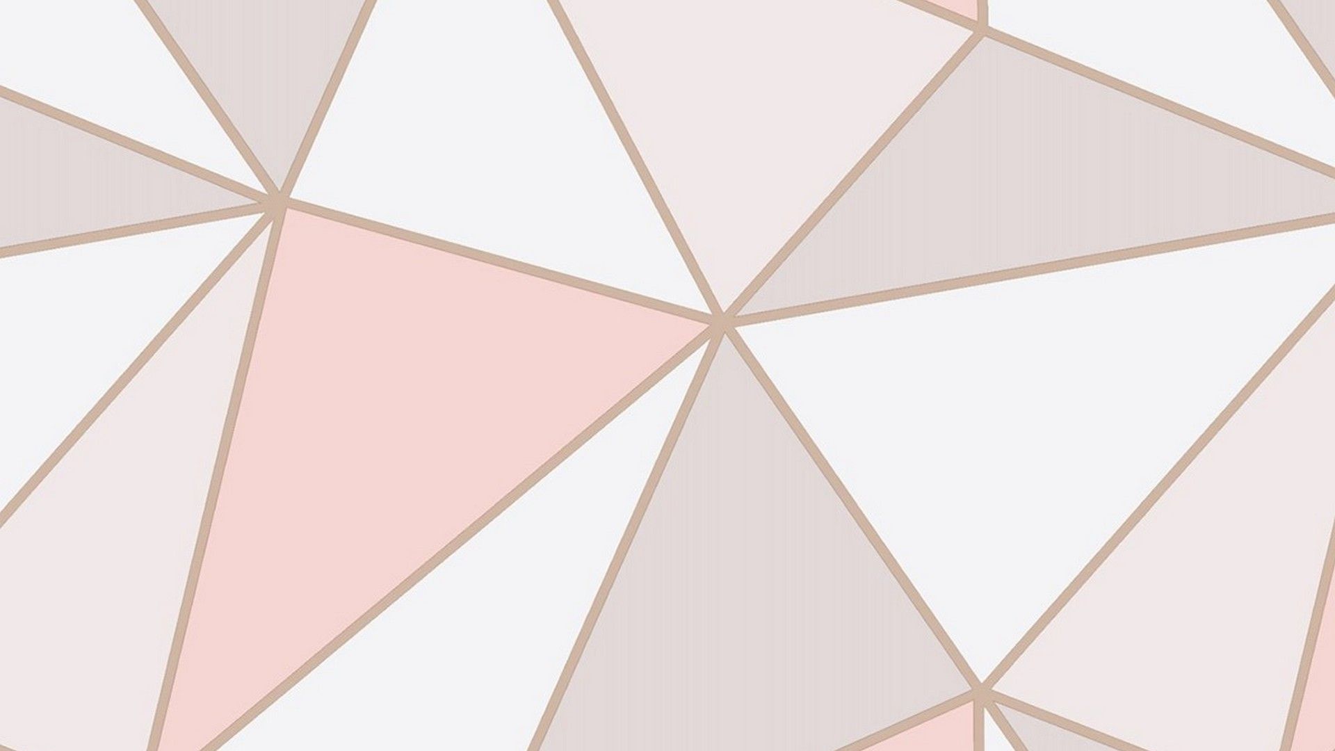 Motivo geometrico triangoli rosa oro, 1920x1080 Full HD, Dell XPS
