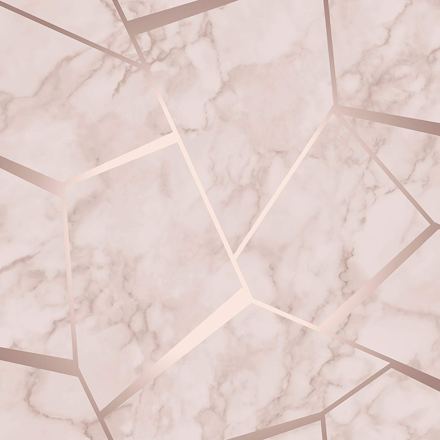 Marmo geometrico rosa dorato, 1500x1500 720p, MacBook Air