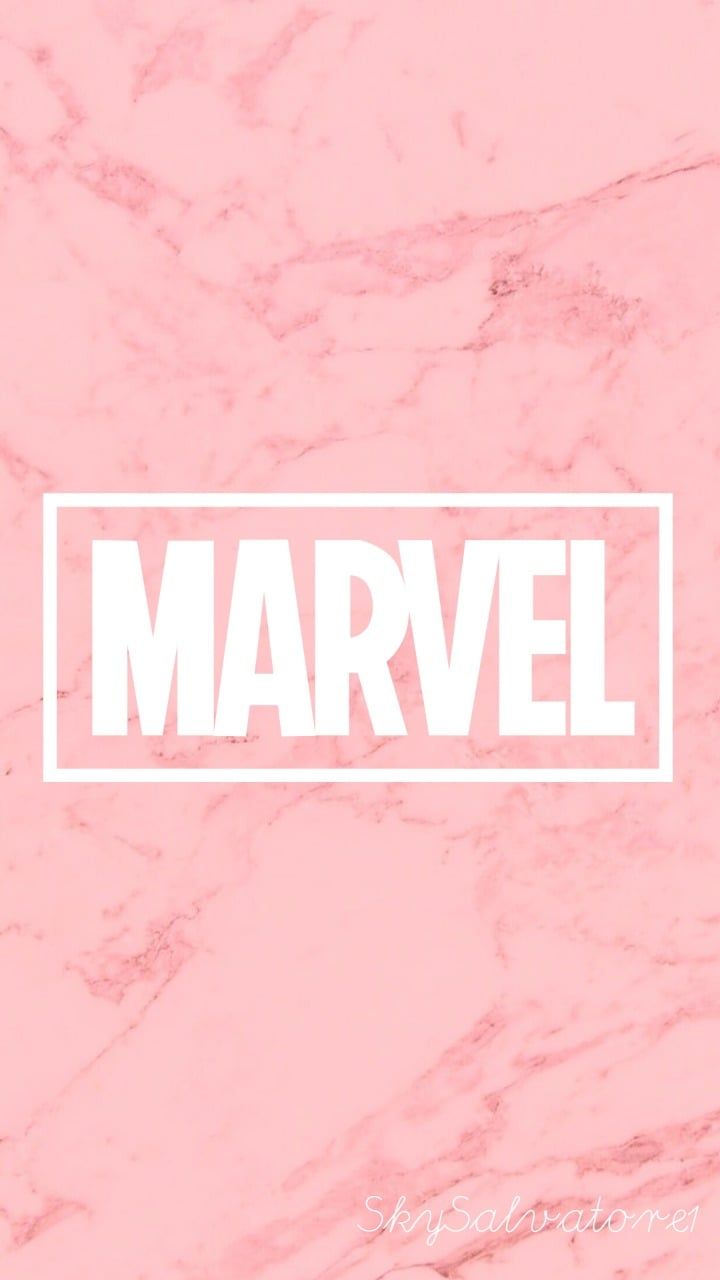 Logo Marvel marmo rosa, 720x1280 Verticale, OnePlus