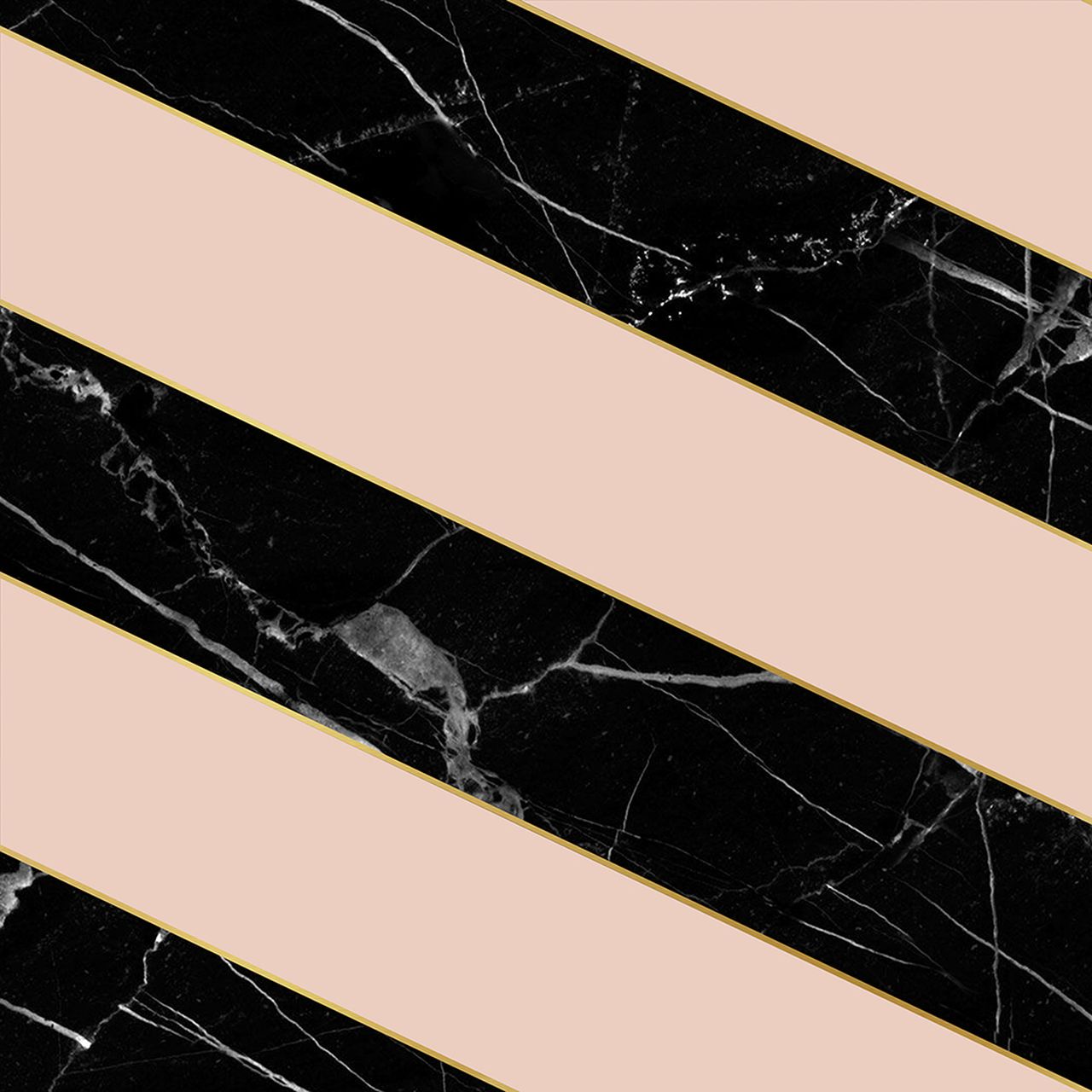 Marmo diagonale nero rosa, 1280x1280 720p, PC