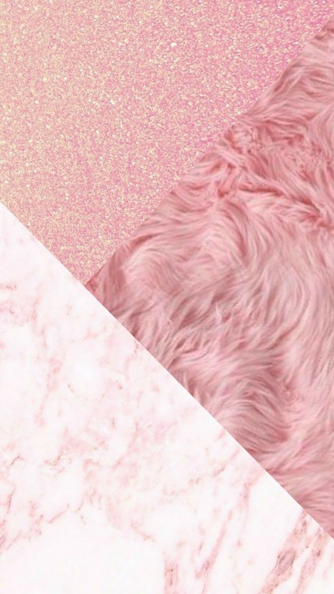 marmo rosa glitter pelliccia, 1080x1920 Full HD Verticale, Smartphone