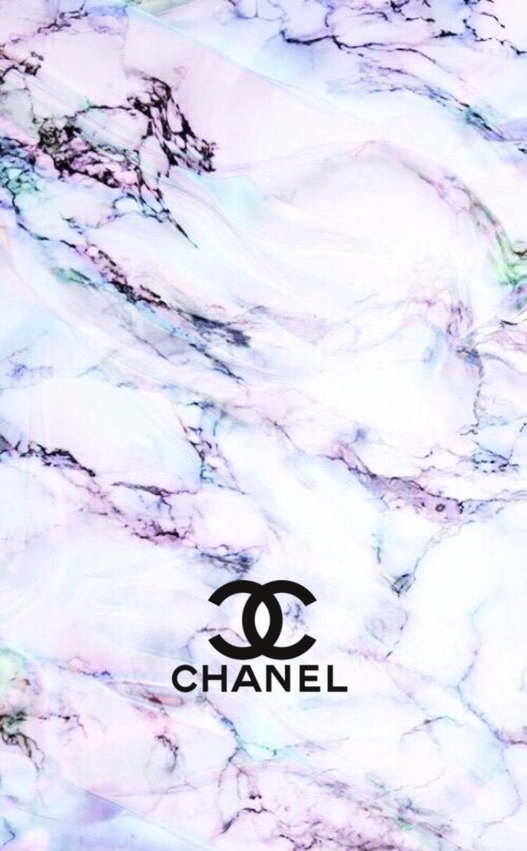 Marmo viola logo Chanel, moda di lusso, 750x1212 Verticale, Mobile